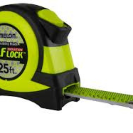 Tape Measure (25 ft, Auto-Lock)