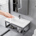 Wall-Mounted Washbasin (Space-Saving)