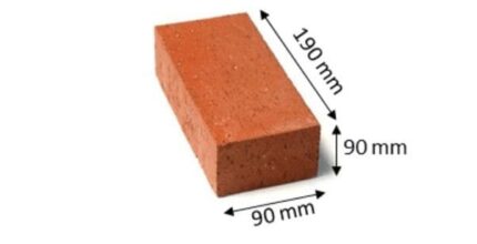 First Class Burnt Clay Brick (High Strength)